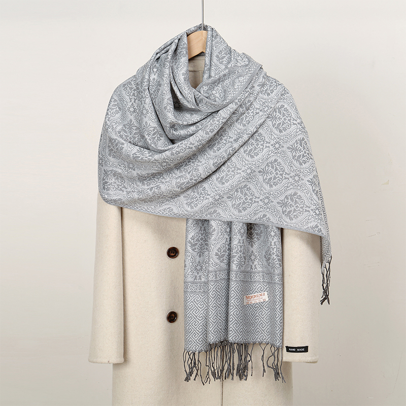 Shawl Wrap Winter - 2024 Luxury Thick Cashmere Scarf Women