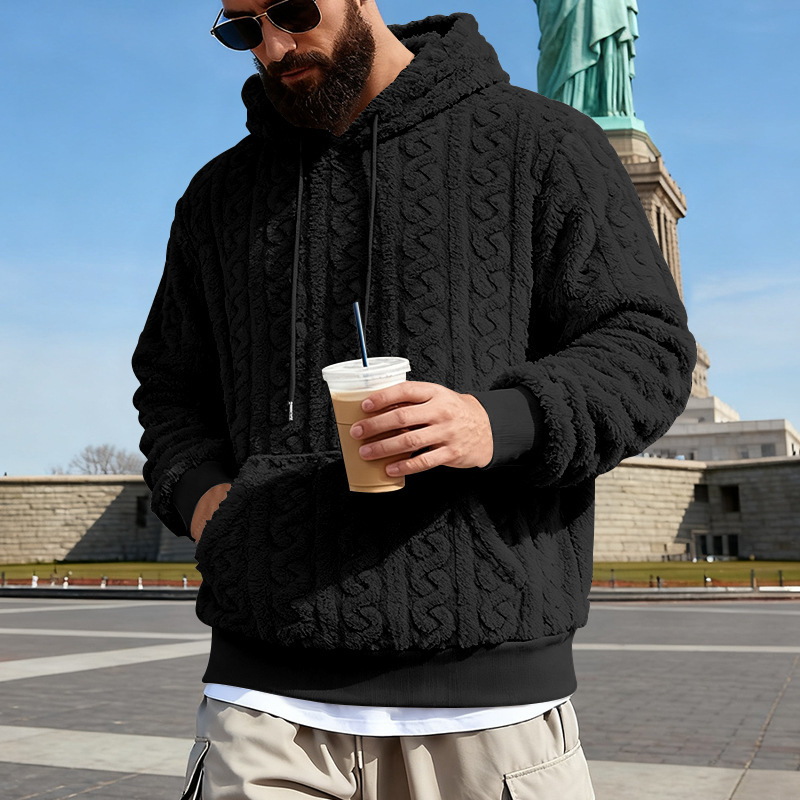 Men's Fleece Hoodie Winter War – Sherpa Hoodie Fleece Bewertung und Preis