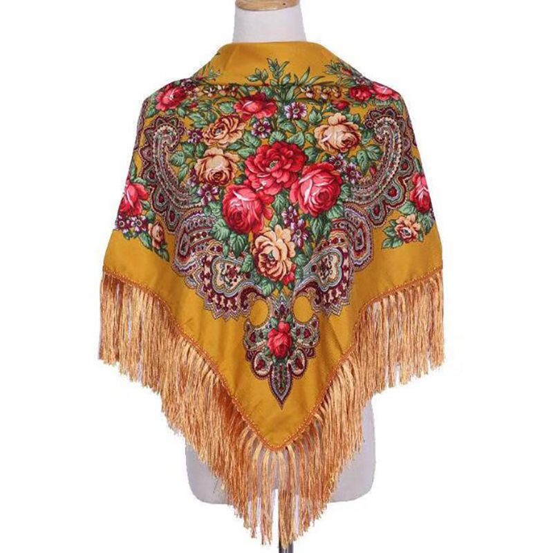 Retro Printed Scarf Winter Boh – Shawl Wrap Winter Bewertung und Preis