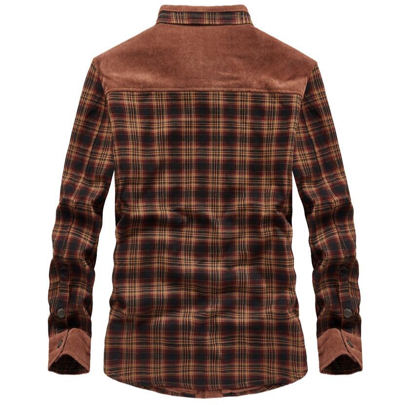 Men's Jackets Winter Windproof – Flannel Shirt Lined Bewertung und Preis