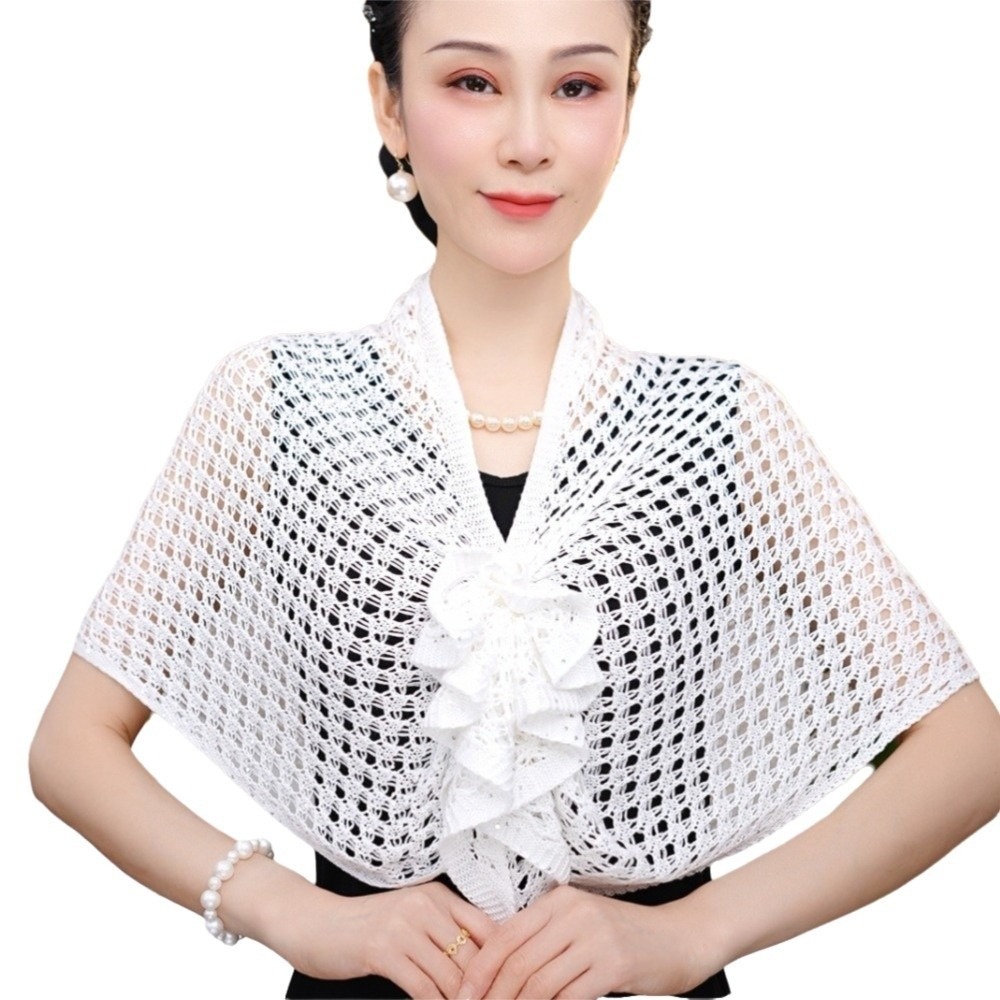 Sparkly Design Hollow Out Card – Shawl Wrap Winter Bewertung und Preis