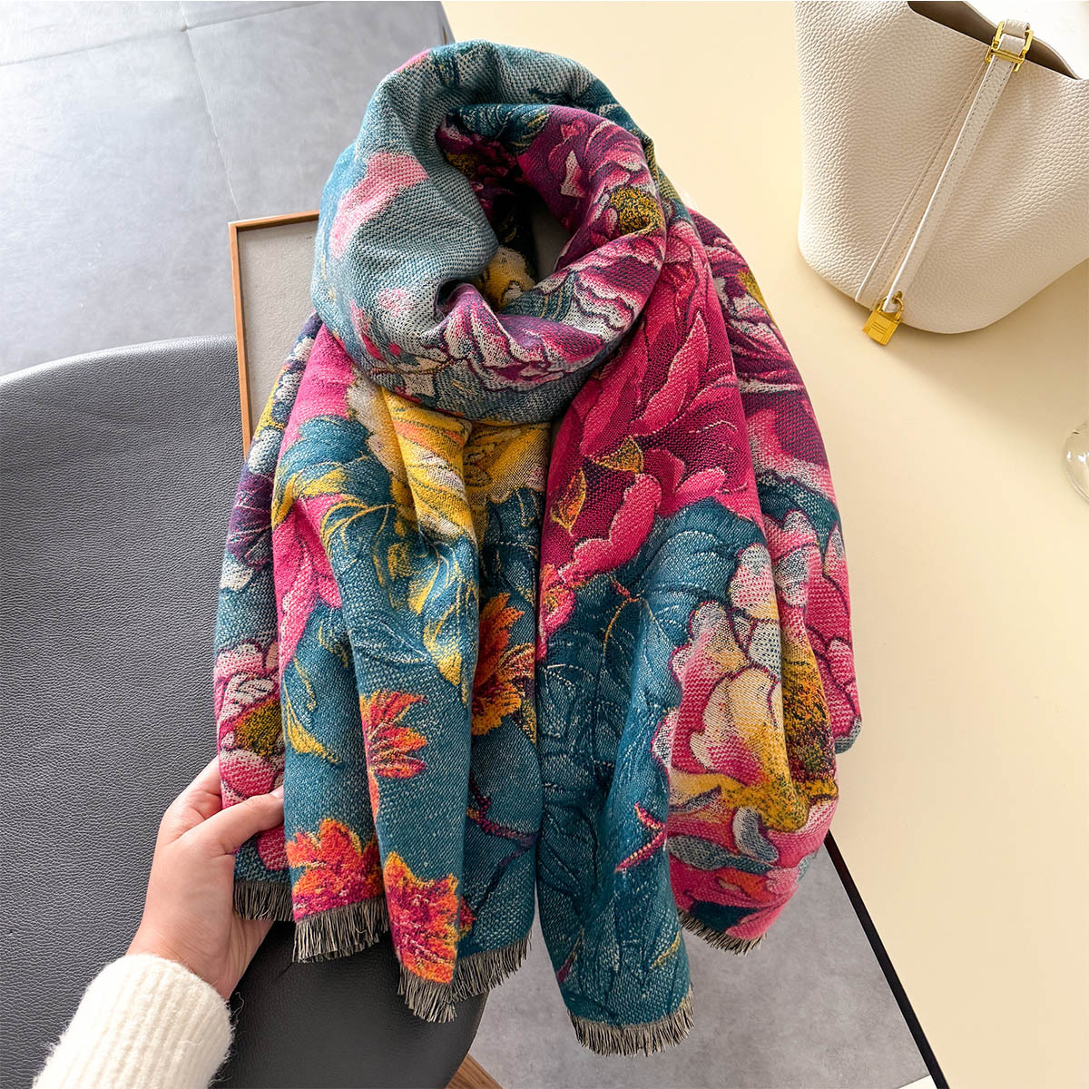 Warm Cashmere Scarf Women Shaw – Cashmere Pashmina Wrap Bewertung und Preis