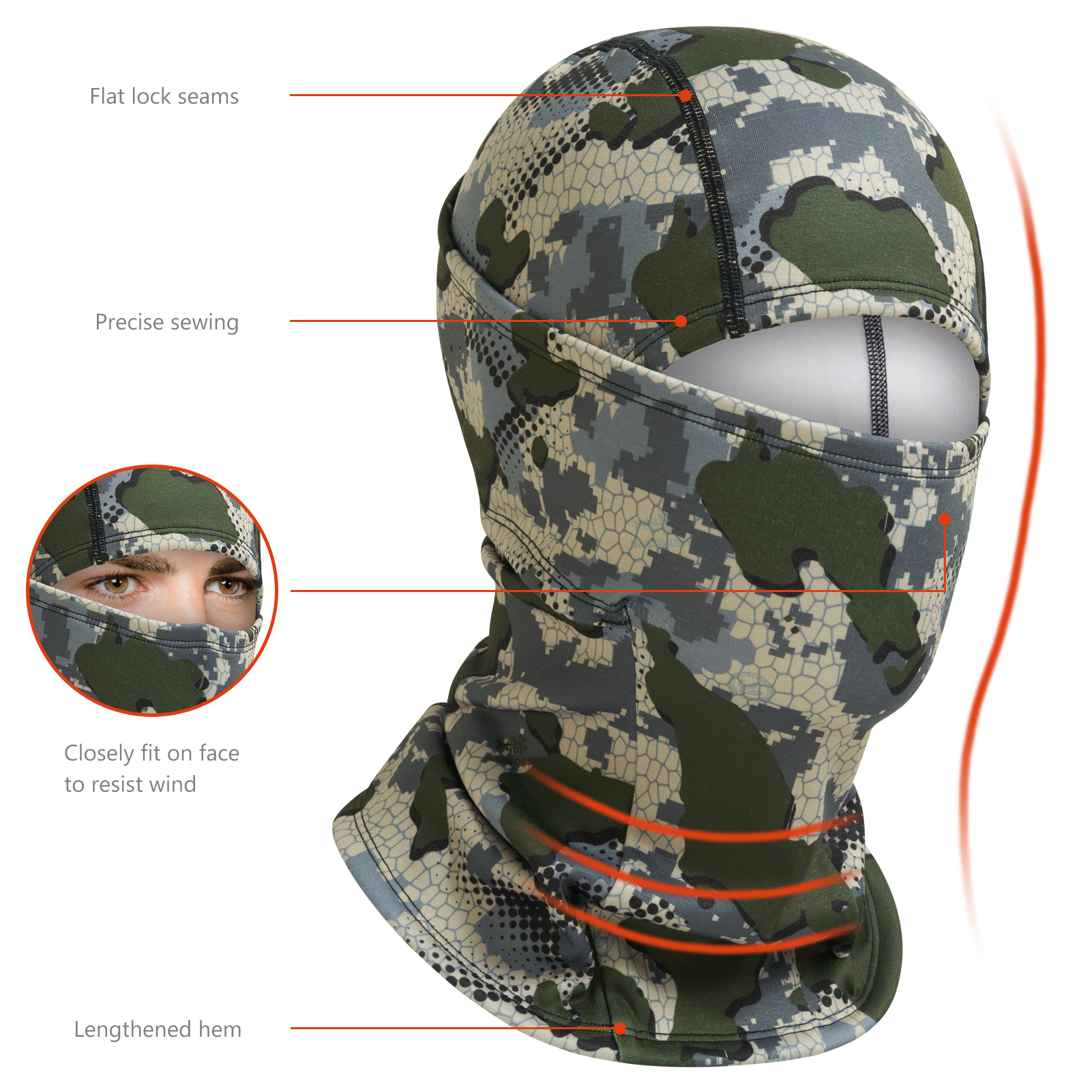 Bassdash Men Women Ninja Hood  – Neck Gaiter Fleece Bewertung und Preis