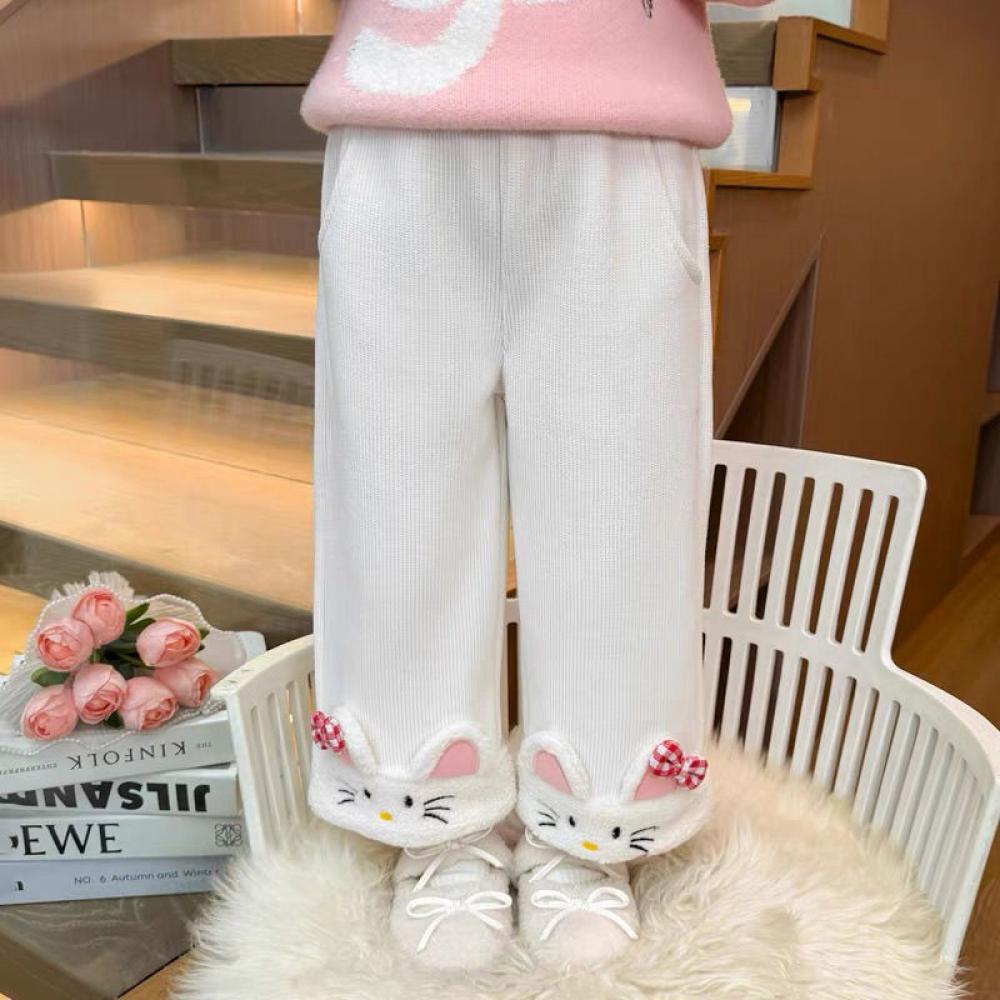 Kawaii Hello Kitty Girls Ins P – Corduroy Pant Warm Bewertung und Preis