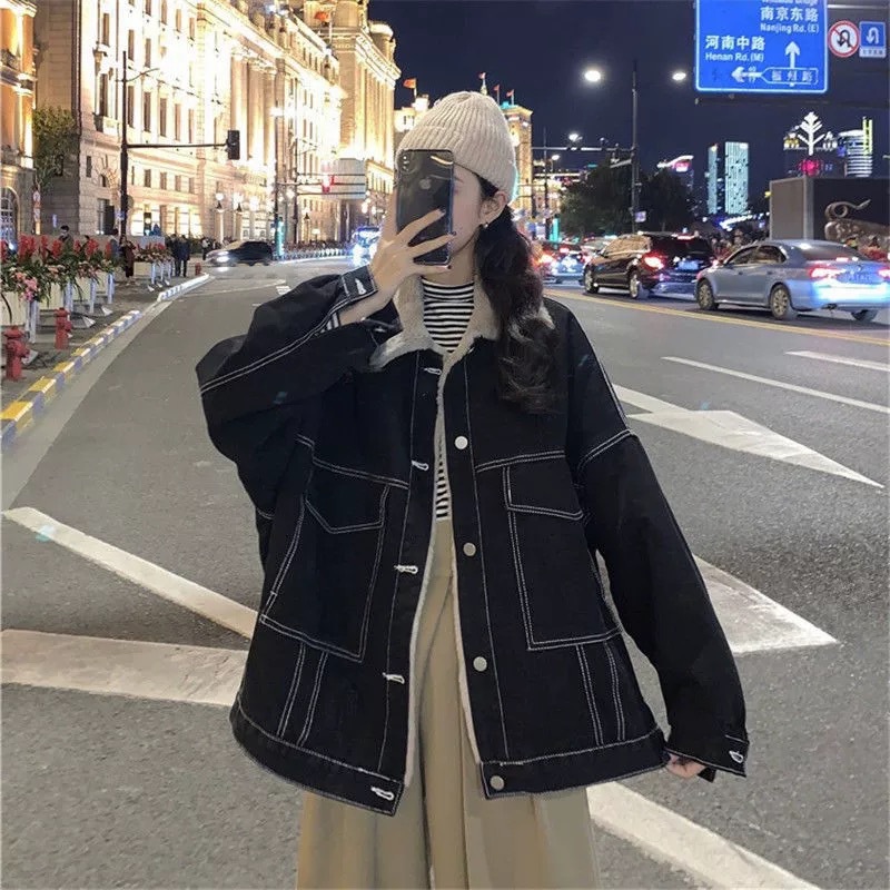 Women Denim Coat Thick Lapel S – Down Jacket Packable Bewertung und Preis