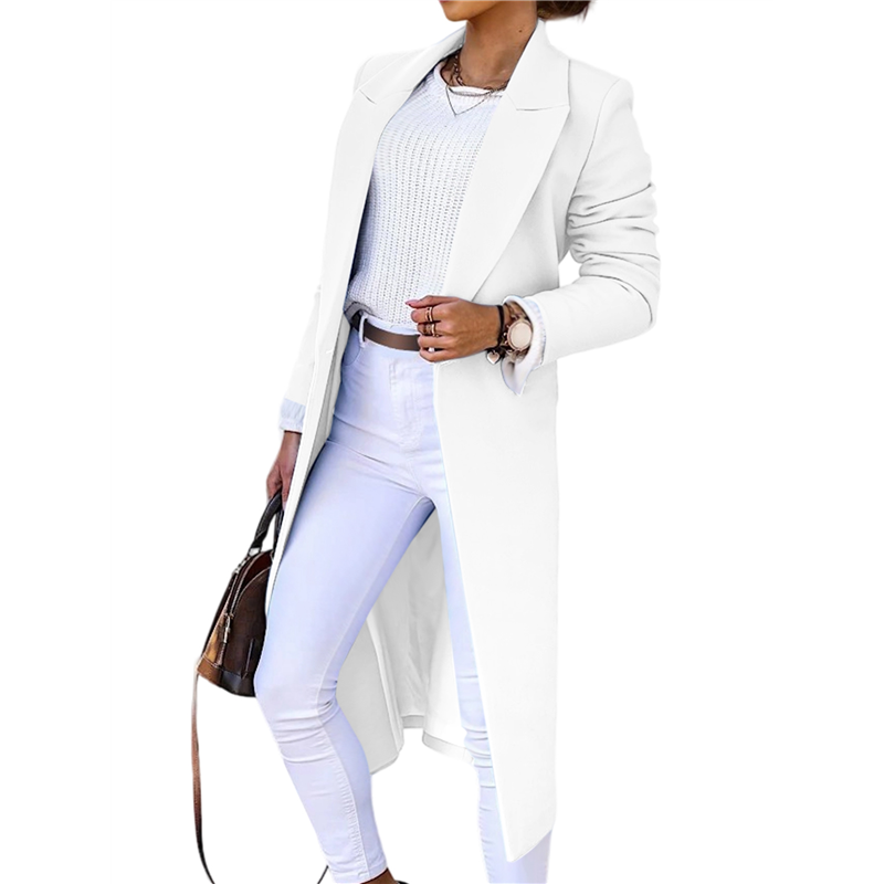 CYCLI-Women Long Wool Coats Fo – Wool Coat Peacoat Bewertung und Preis