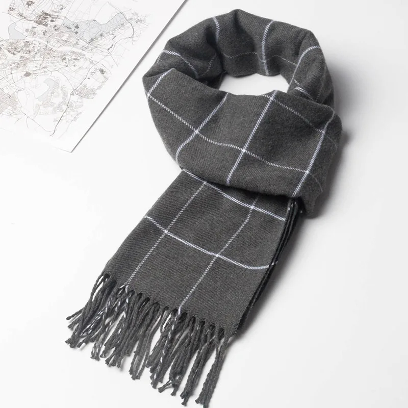 2023 New Winter Men Scarf Keep – Cashmere Pashmina Wrap Bewertung und Preis
