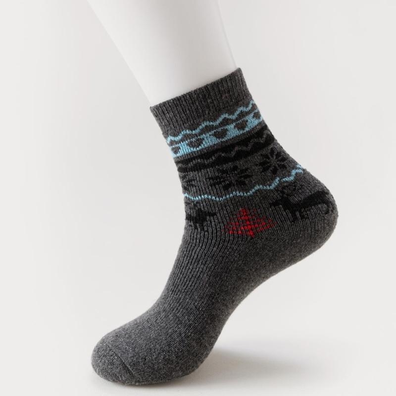 5 Pairs Men's Faux Wool Socks  – Thermal Sock Wool Bewertung und Preis