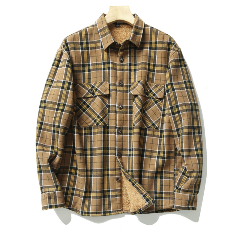 Men's Plaid Flannel Shirts Jac – Flannel Shirt Lined Bewertung und Preis