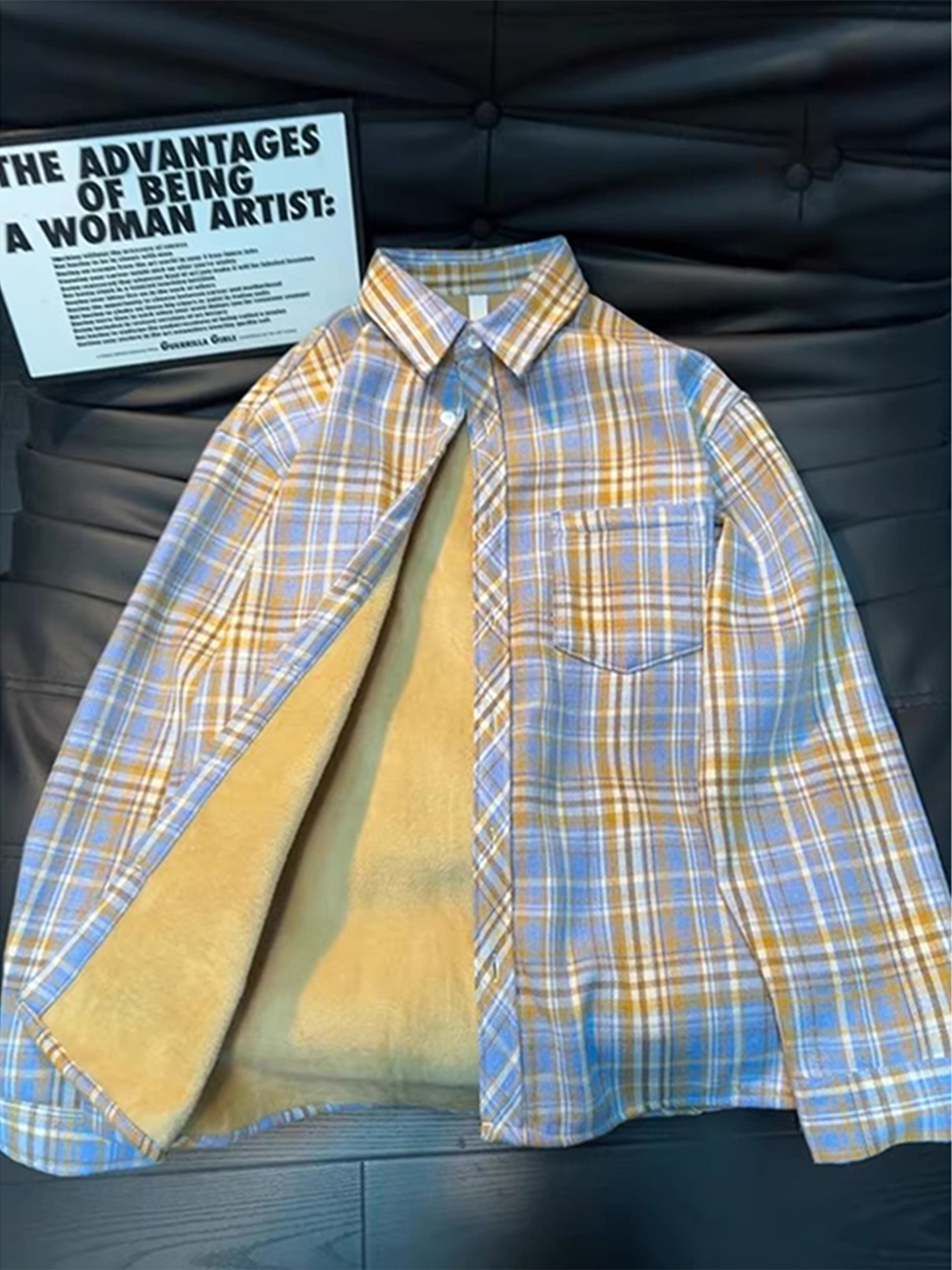 Men's Vintage Plaid Flannel Sh – Flannel Shirt Lined Bewertung und Preis
