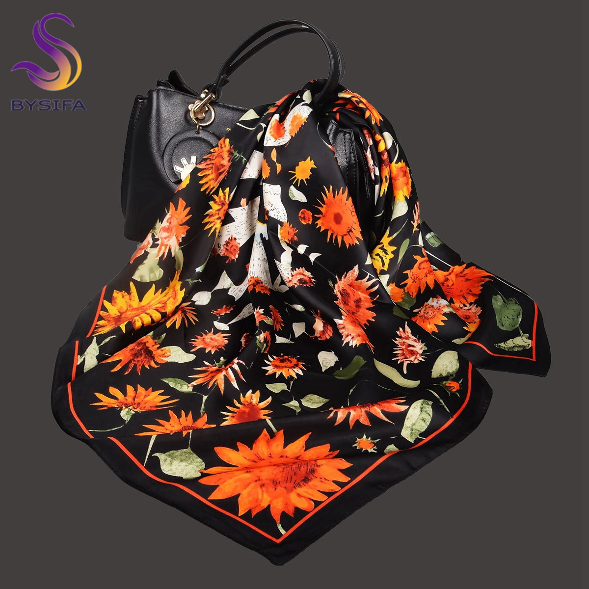 BYSIFA Letters Silk Scarf Shaw – Shawl Wrap Winter Bewertung und Preis