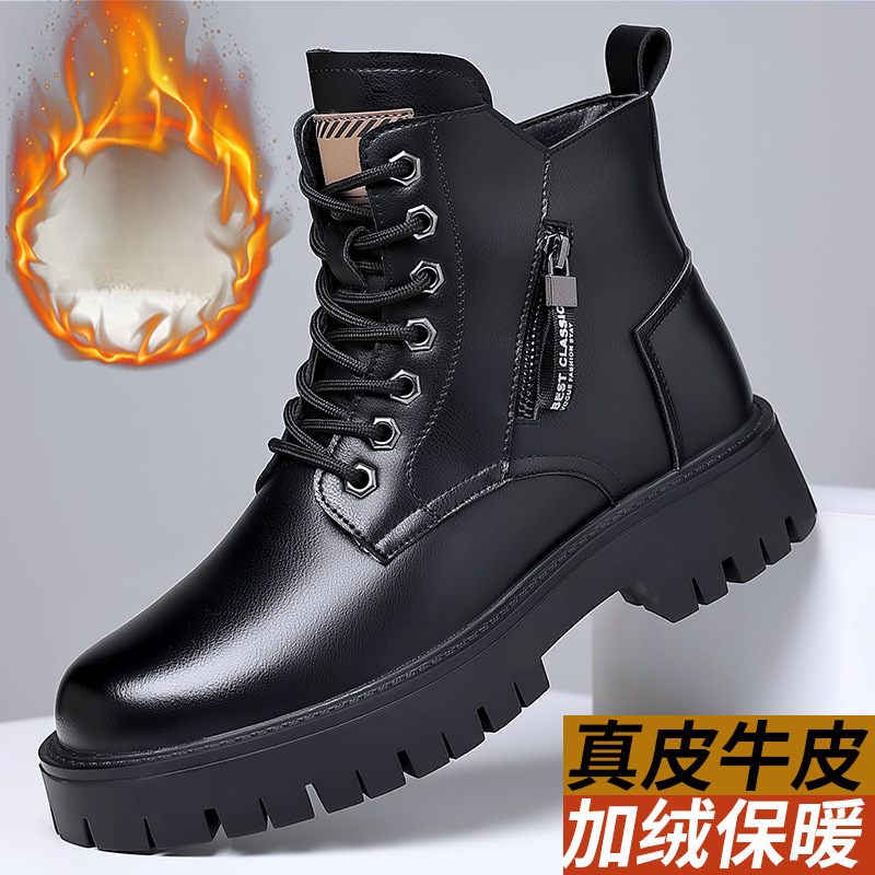 Men Classic Genuine Leather Bo – Waterproof Winter Boot Bewertung und Preis