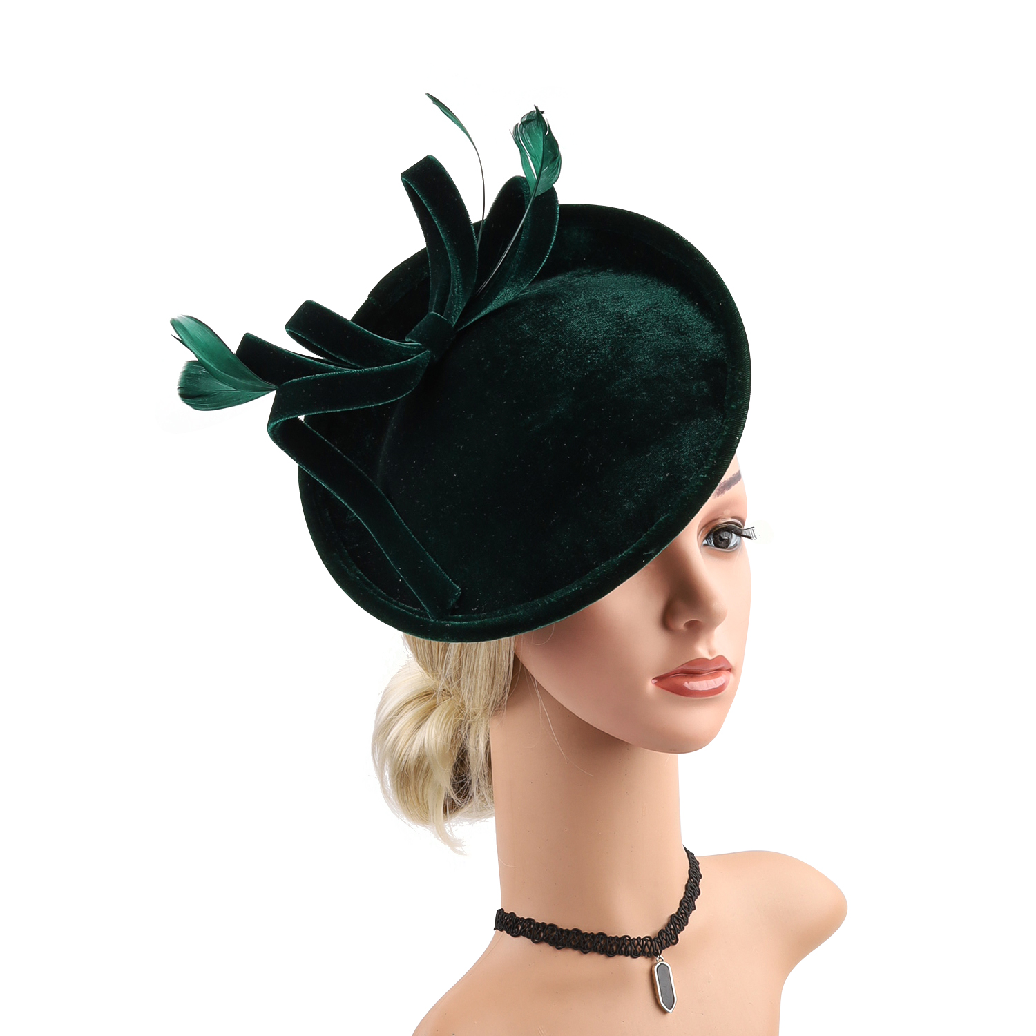 Velour Velvet Fascinator Feath – Winter Headband Fleece Bewertung und Preis