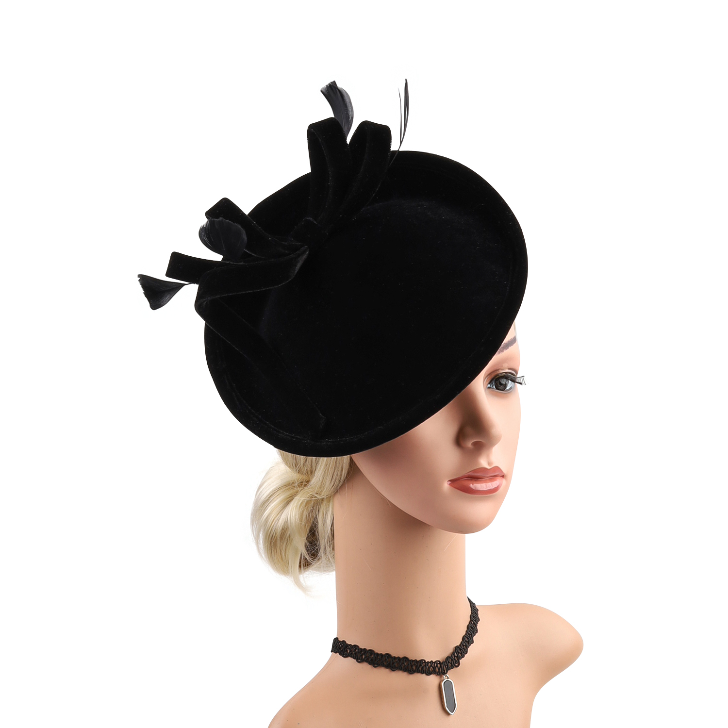 Velour Velvet Fascinator Feath – Winter Headband Fleece Bewertung und Preis