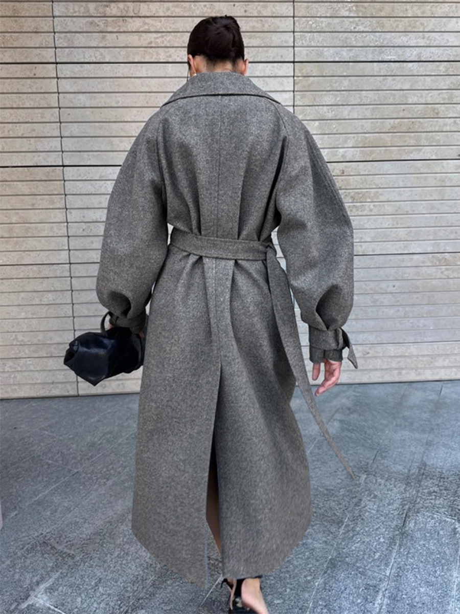 LUCYSHIHATTU Long Imitation wo – Wool Coat Peacoat Bewertung und Preis