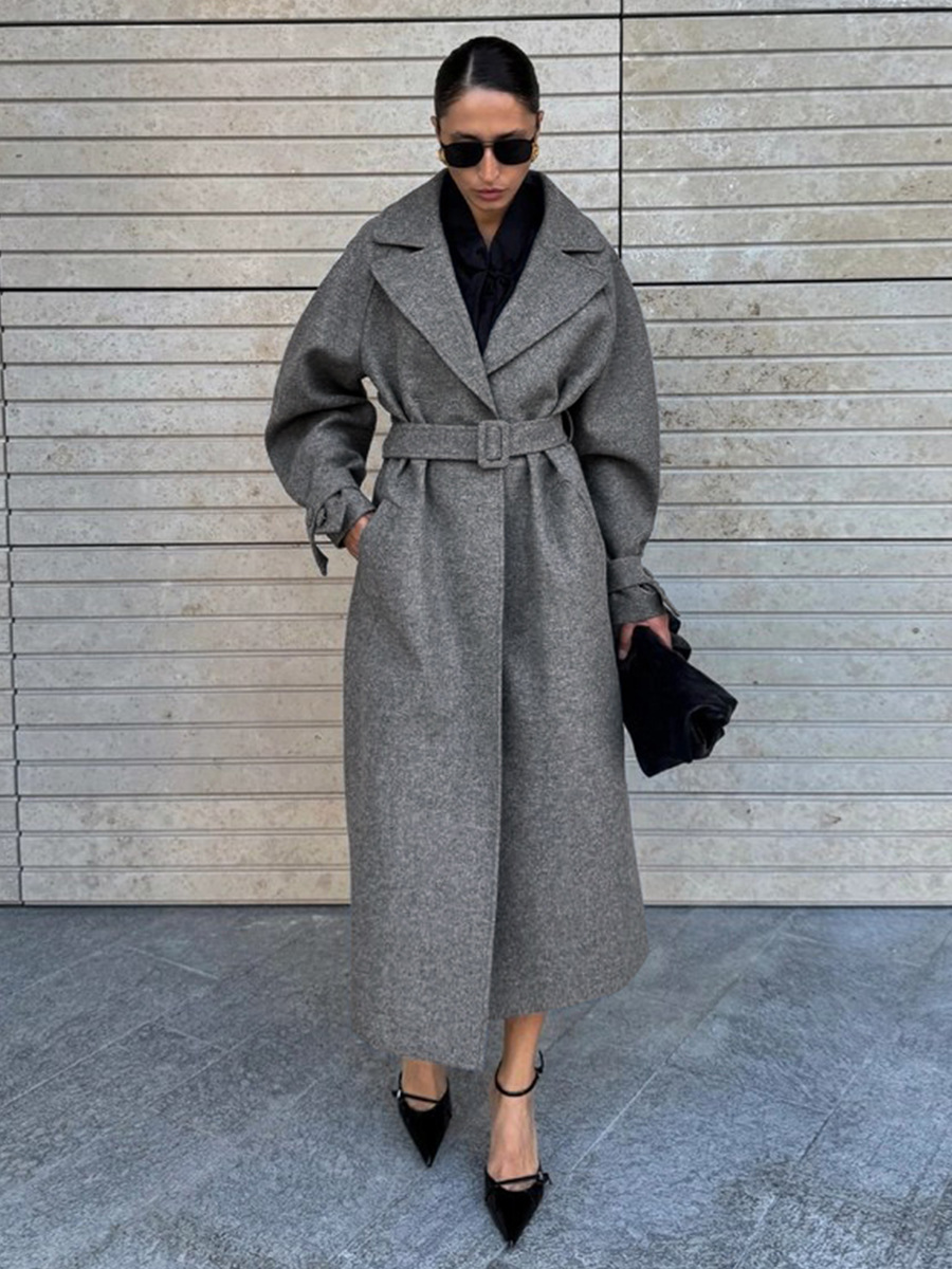 LUCYSHIHATTU Long Imitation wo – Wool Coat Peacoat Bewertung und Preis