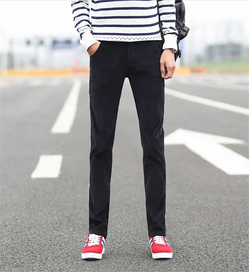 2023 Autumn Winter Men's Casua – Corduroy Pant Warm Bewertung und Preis