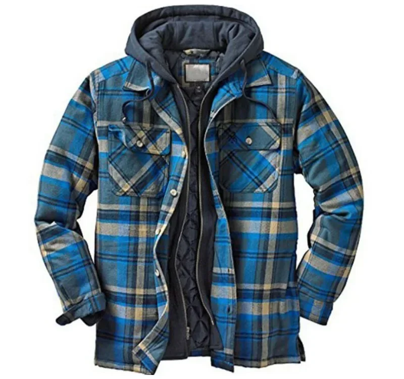 Mens Fleece Lined Flannel Plai – Flannel Shirt Lined Bewertung und Preis
