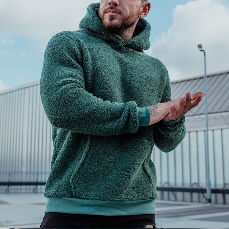 Men's Fuzzy Sherpa Sweatshirt  – Sherpa Hoodie Fleece Bewertung und Preis