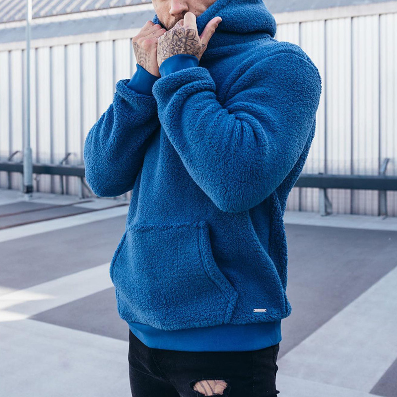 Men's Fuzzy Sherpa Sweatshirt  – Sherpa Hoodie Fleece Bewertung und Preis