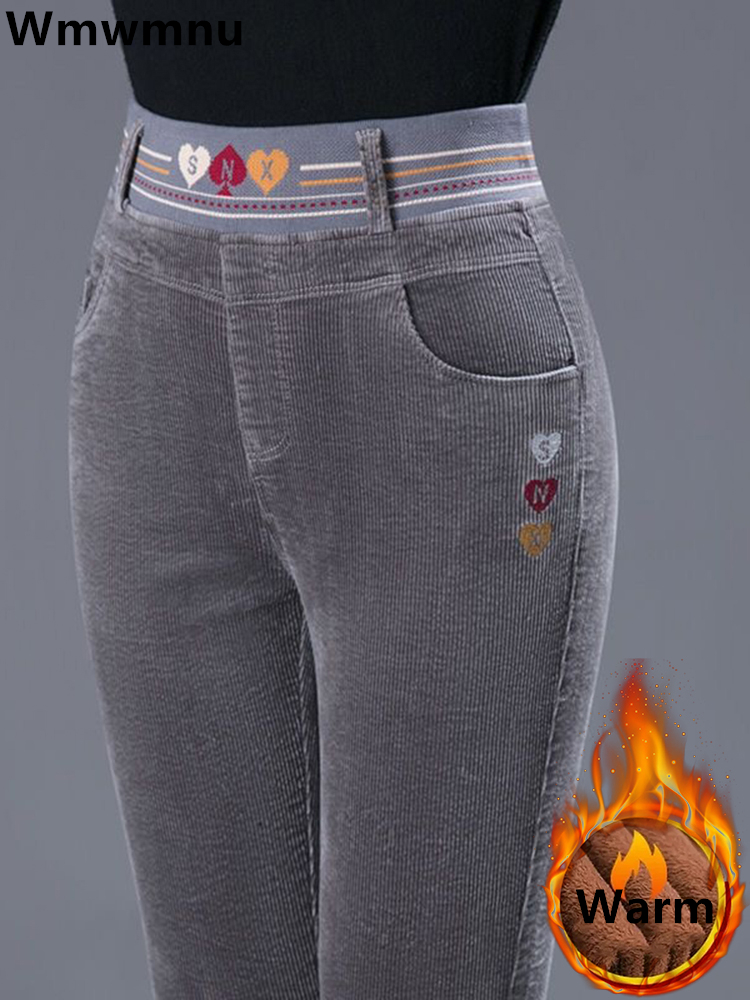 Winter Thicken Plush Lined Pen – Corduroy Pant Warm Bewertung und Preis