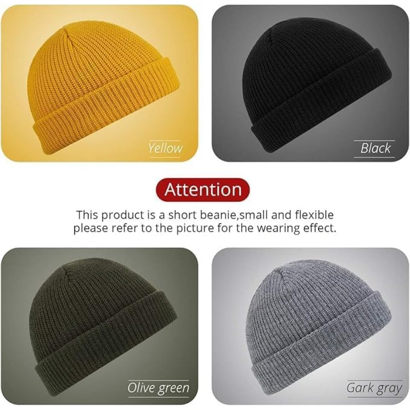 Trawler Beanie Watch Hat Roll- – Knit Beanie Hat Warm Bewertung und Preis