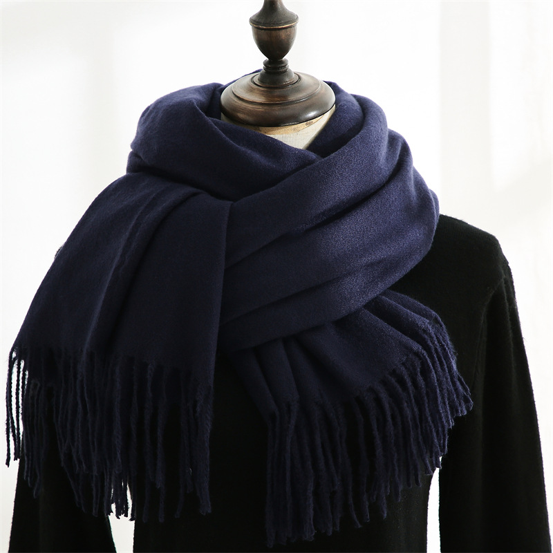 Fashion Scarf Man Winter Warm  – Wool Scarf Men Bewertung und Preis