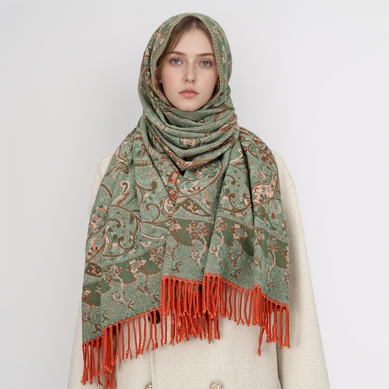 2024 Fashion Ethnic Style Wome – Cashmere Pashmina Wrap Bewertung und Preis
