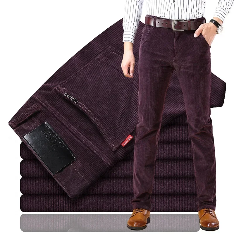 2025 Spring Autumn Men's Cordu – Corduroy Pant Warm Bewertung und Preis
