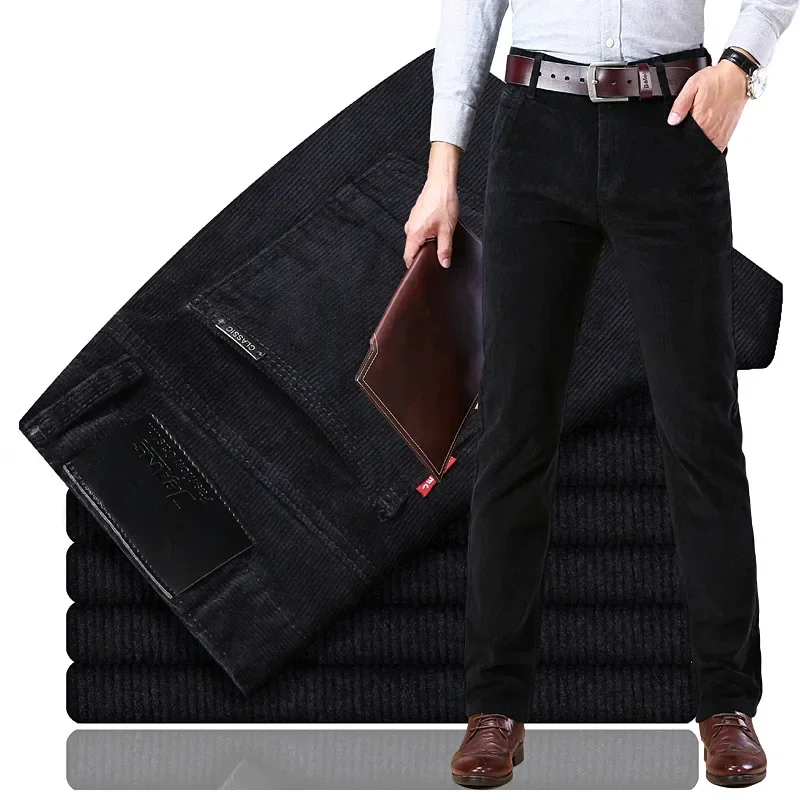 2025 Spring Autumn Men's Cordu – Corduroy Pant Warm Bewertung und Preis