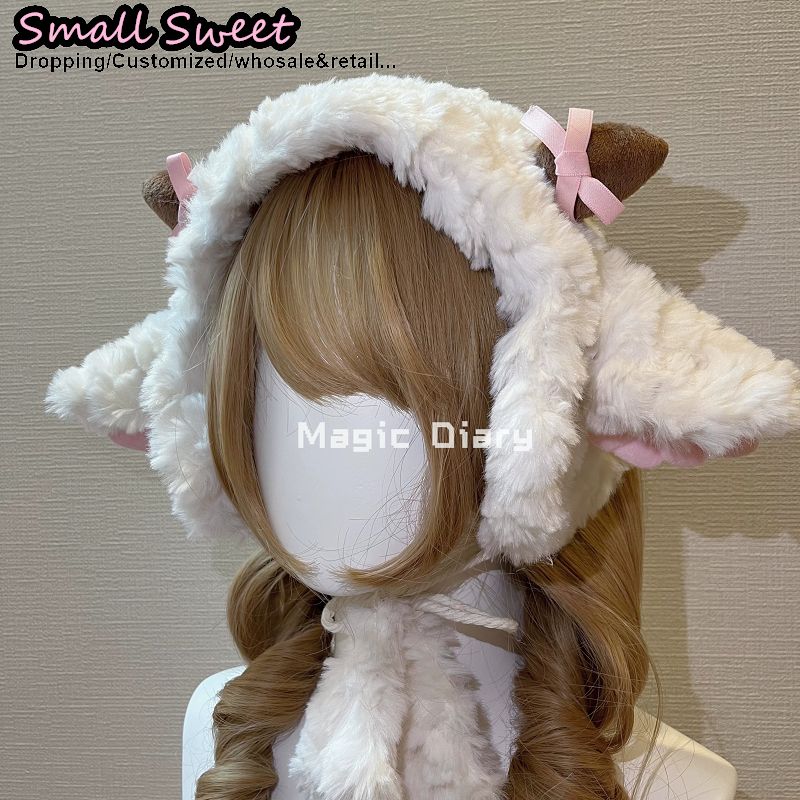 Women Subcultural Y2K Girl Lam – Winter Headband Fleece Bewertung und Preis