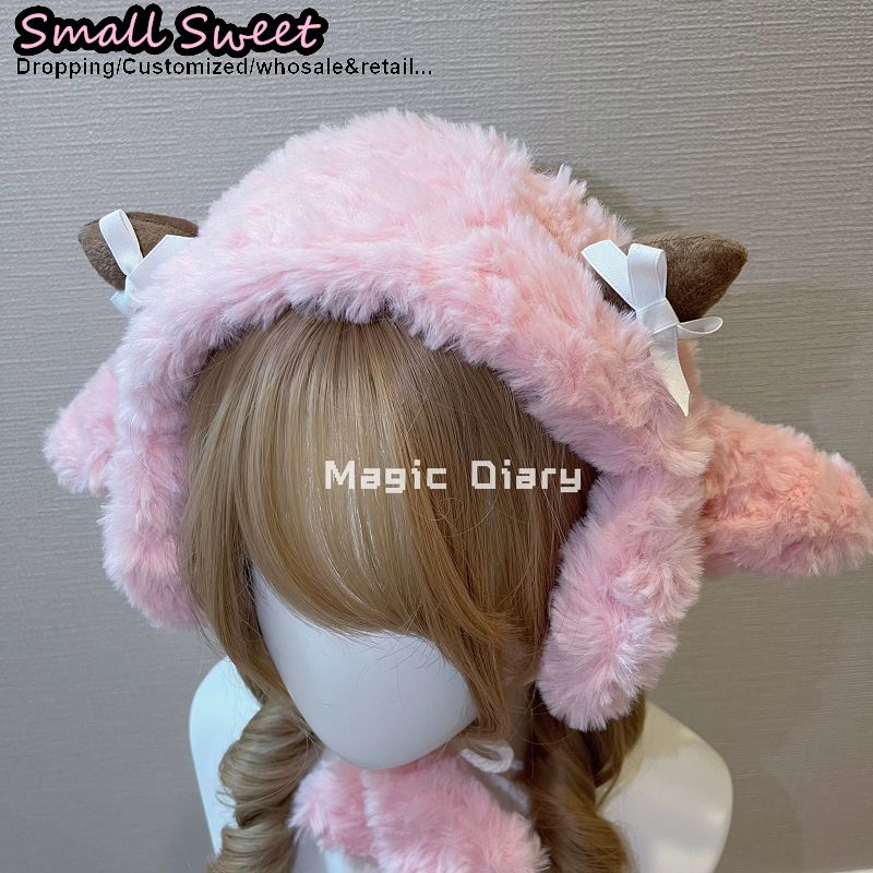 Women Subcultural Y2K Girl Lam – Winter Headband Fleece Bewertung und Preis