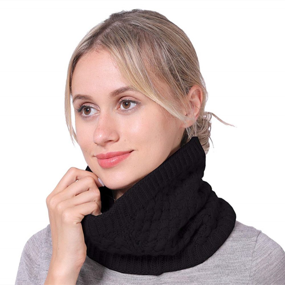 Knitted Scarf Neck Scarves Win – Wool Scarf Men Bewertung und Preis
