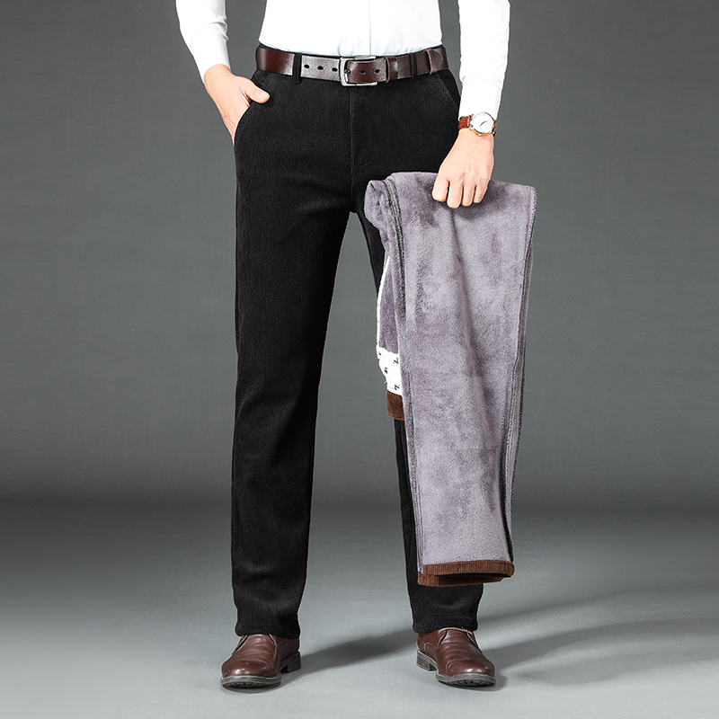 Winter Men's Fleece Corduroy P – Corduroy Pant Warm Bewertung und Preis