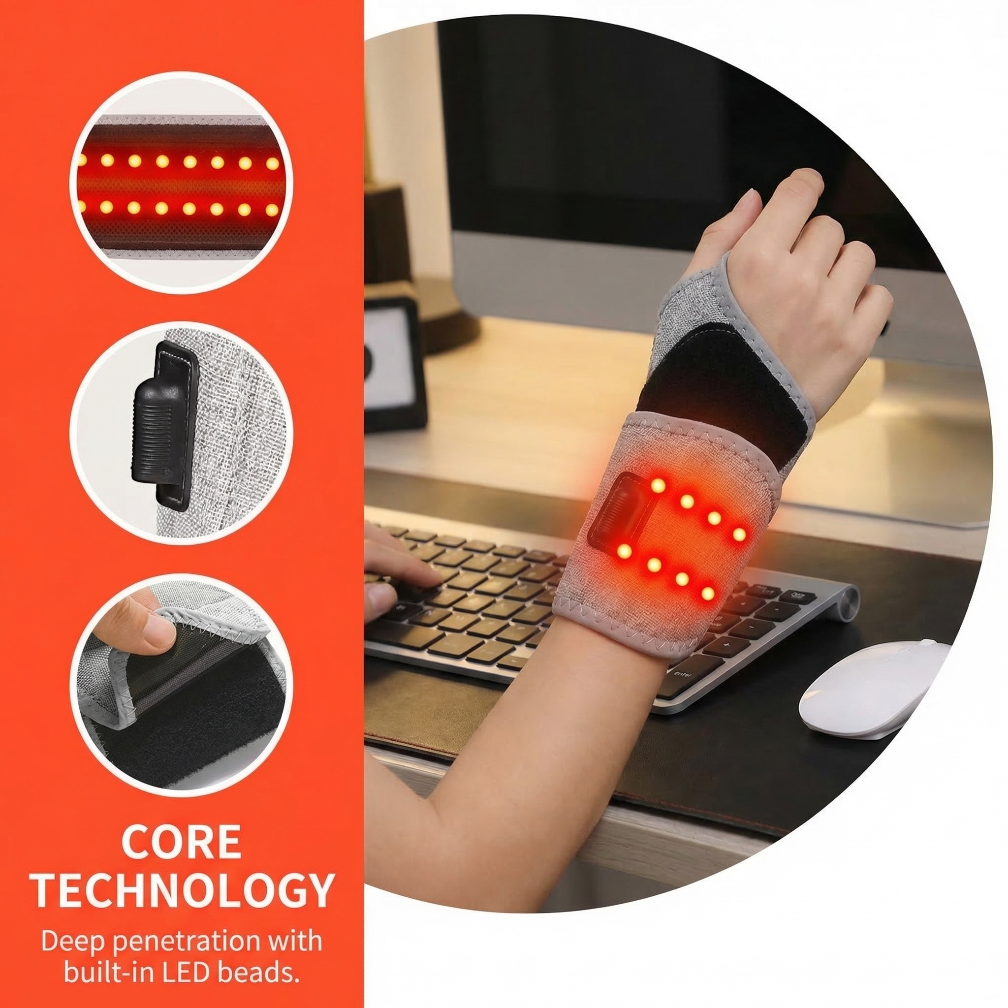 Heated Wrist Wrap Electric Hea – Hand Warmer Electric Bewertung und Preis