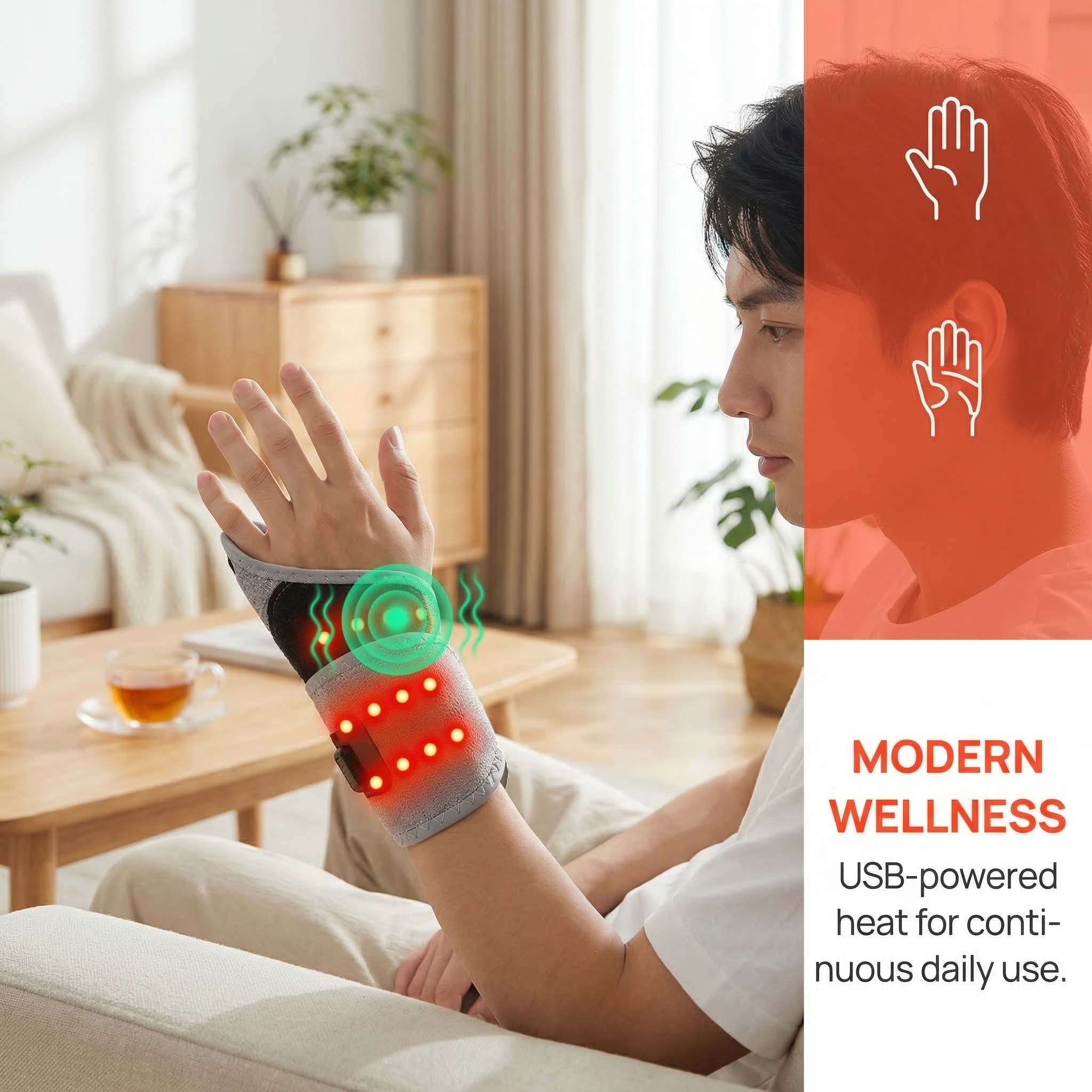 Heated Wrist Wrap Electric Hea – Hand Warmer Electric Bewertung und Preis