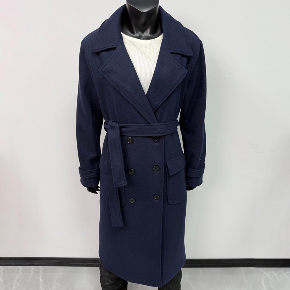 Women Coat Women's Double Brea – Wool Coat Peacoat Bewertung und Preis