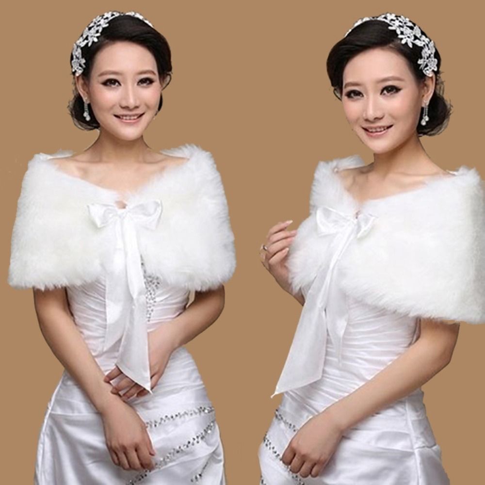 Winter Cape White Fur Shawl We – Shawl Wrap Winter Bewertung und Preis