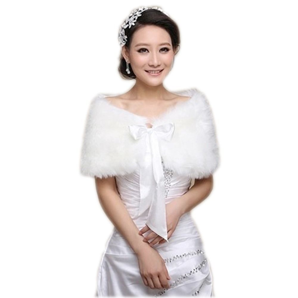 Winter Cape White Fur Shawl We – Shawl Wrap Winter Bewertung und Preis