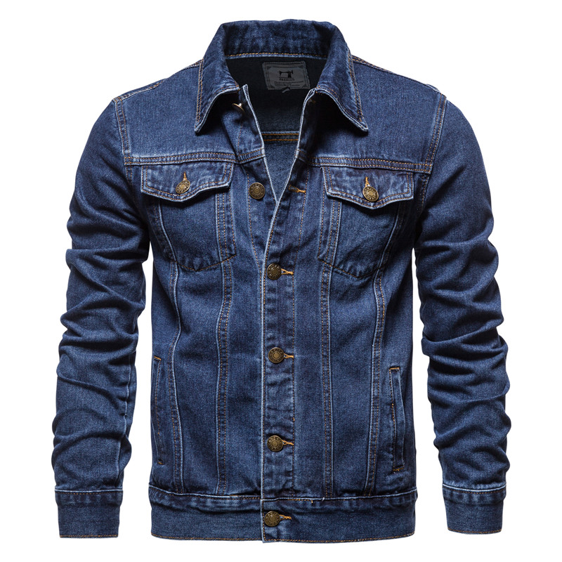 2025 Autumn Men Solid Denim Ja – Down Jacket Packable Bewertung und Preis