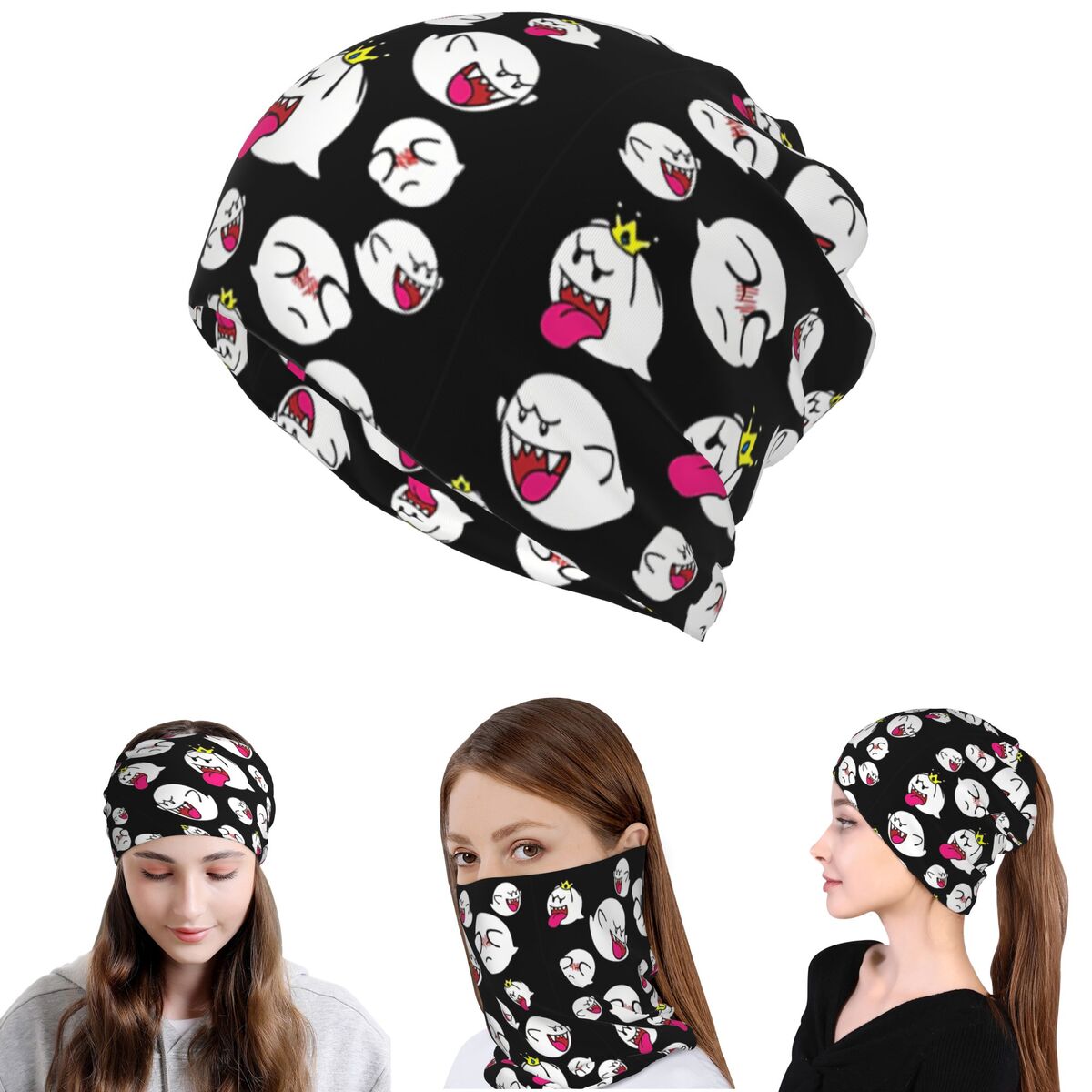 King Boo Bandana Neck Gaiter M – Knit Beanie Hat Warm Bewertung und Preis