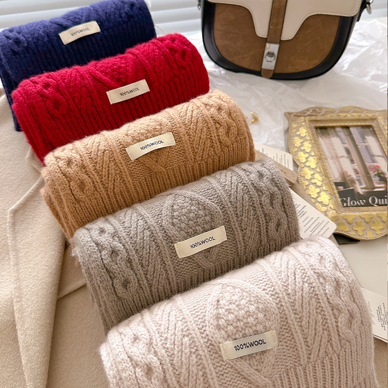 Luxury 100% Wool Scarf Women M – Shawl Wrap Winter Bewertung und Preis