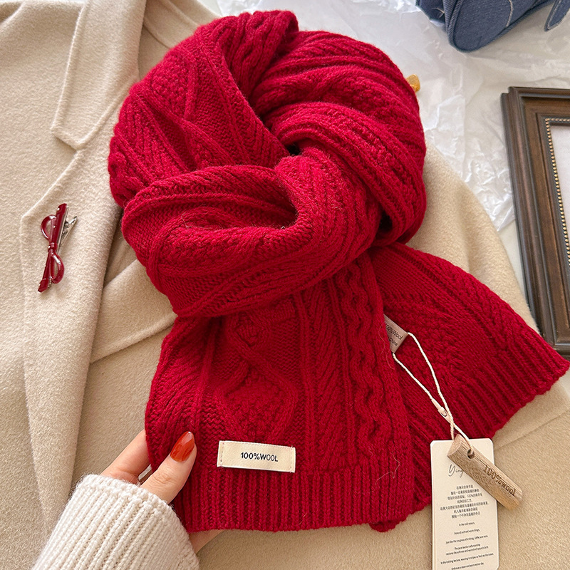 Luxury 100% Wool Scarf Women M – Shawl Wrap Winter Bewertung und Preis