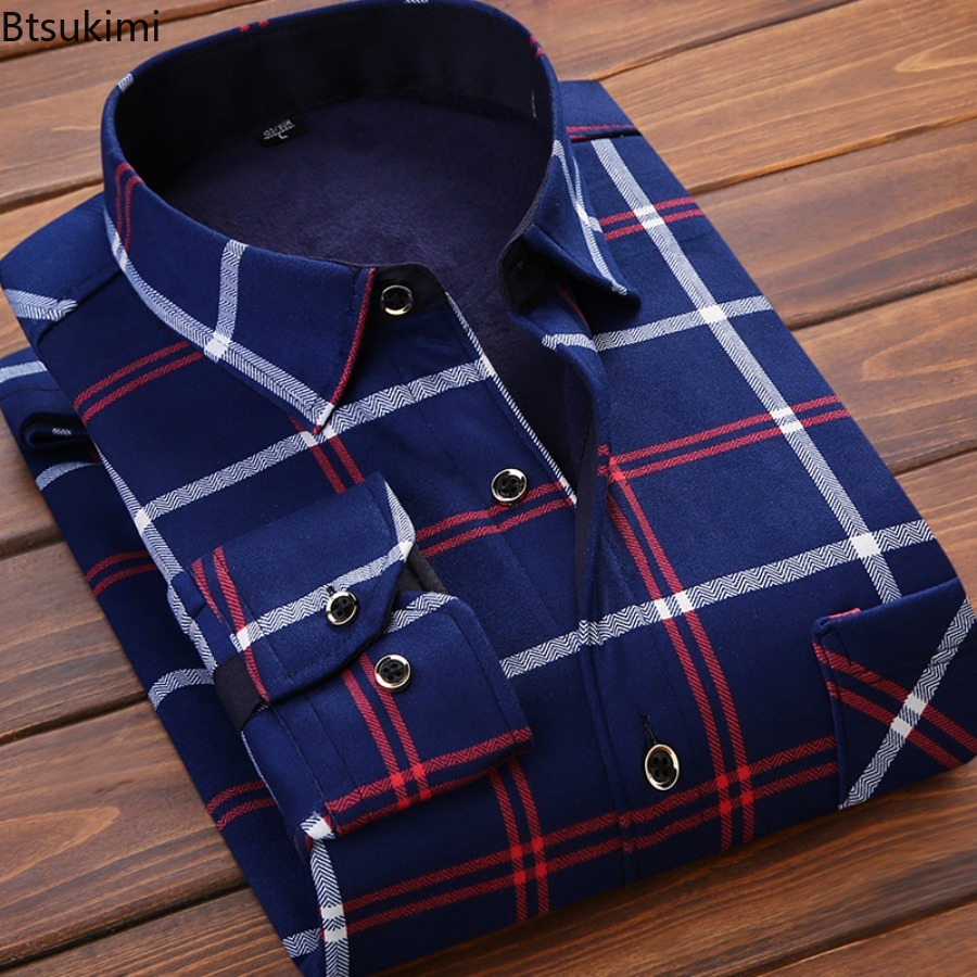 Flannel Men Shirt 2026 Autumn  – Flannel Shirt Lined Bewertung und Preis