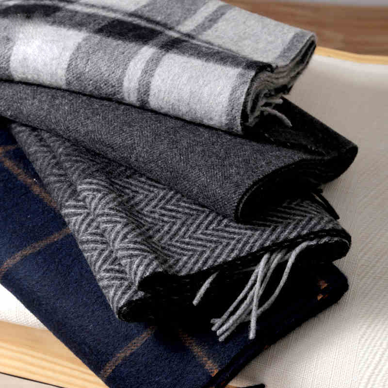Pashmina Scarf Men Winter Stri – Wool Scarf Men Bewertung und Preis
