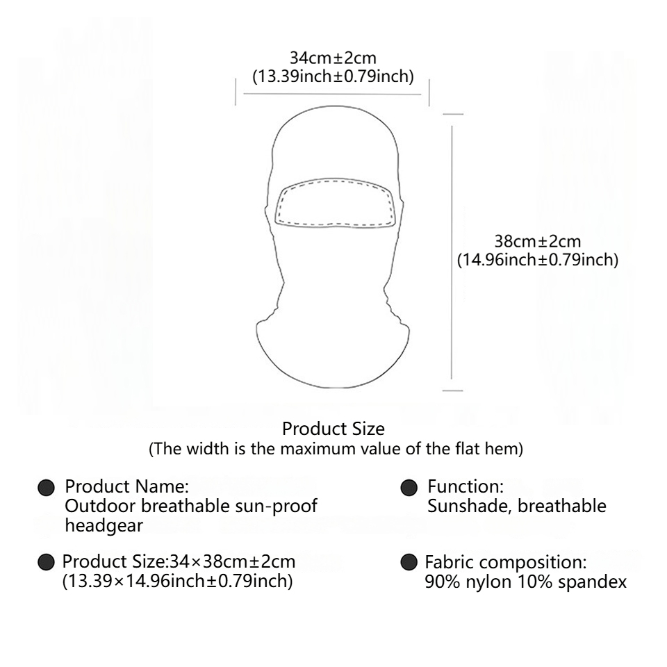 GTUBIKE Breathable Balaclava H – Balaclava Ski Mask Bewertung und Preis